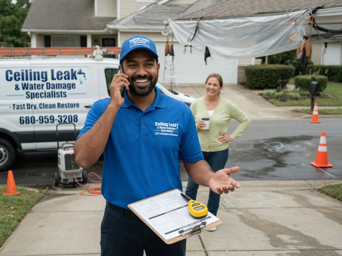 Ceiling Leak Cleanup New Liberty, IA FAQs